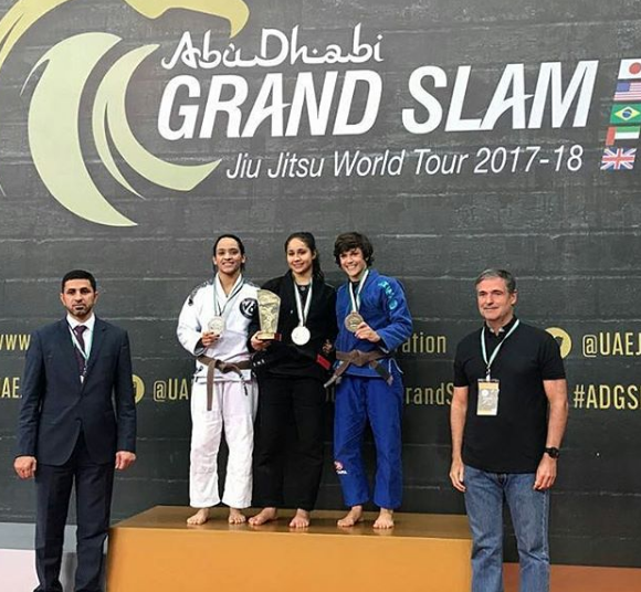 pódio até 55kg faixa marrom preta grand slam rio 2017